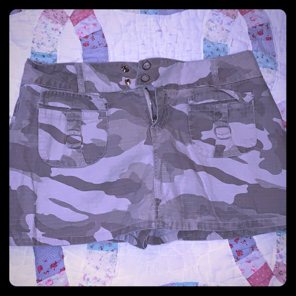Cute camo design skort